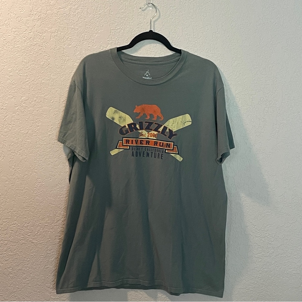 Disneyland Grizzly River Run Tee Shirt Top Size XL